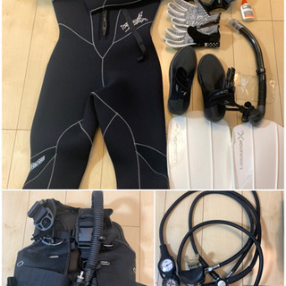 ★値下げ中★【TUSA】ダイビング機材8点セット(送料込)(美品)