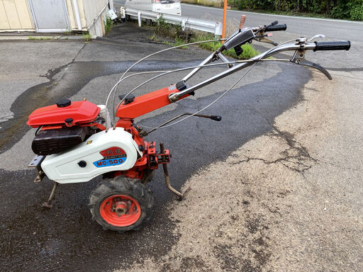 発送しません マメトラ 5馬力 デフ付 管理機 MC-500 前2速/後進1速　現物確認 引取OK 初期不良対応