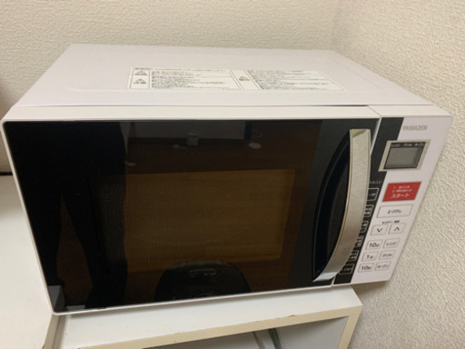 オーブンレンジ 山善 ターンテーブル