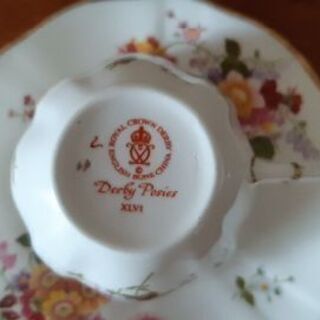 再値下げ 新品ロイヤルクラウンダービーポジー 紅茶セット