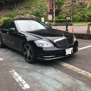 7/25まで売切　S350 w221 後期　黒　低走行　車検付