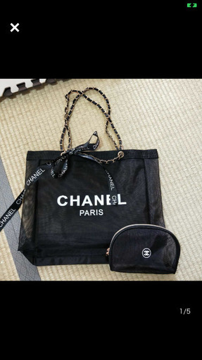 シャネルノベルティ　ハンドバッグ +ポーチ  新品　未使用
