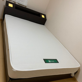 ほぼ新品 美品 ダブルサイズフレーム＋ダブルサイズベット