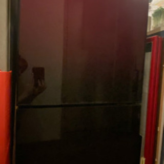 冷蔵庫(1人暮らし) ユーイング　赤　黒　ざくろレッド