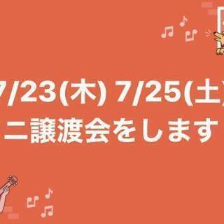 猫ちゃんのミニ譲渡会開催♪7/23(木)7/25(土)(福岡市)