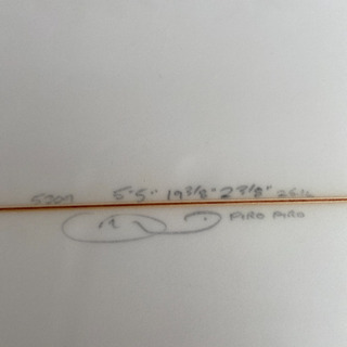 【小波用】DMS CARNY クラウンテール仕様　FCSニットケース付き