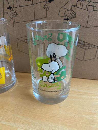 スヌーピーグラスセットおまけ付き ななみん 柳瀬川の生活雑貨の中古あげます 譲ります ジモティーで不用品の処分