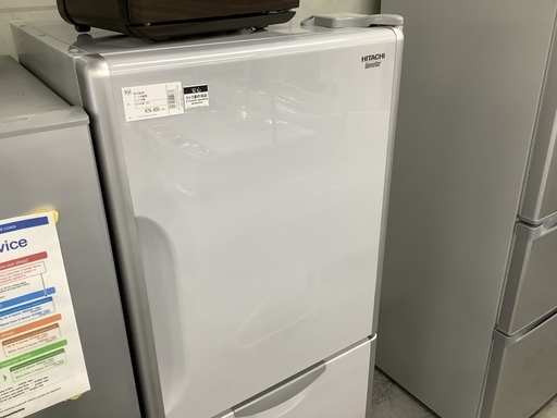 3ドア冷蔵庫 HITACHI 265L R-S270DMV 2014年製