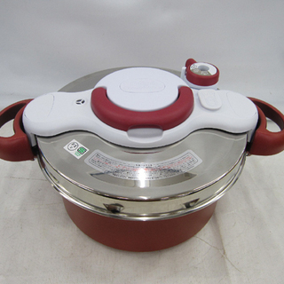 ティファール 圧力鍋 クリプソ ミニット デュオ 4.2L レッド 2 in 1 T