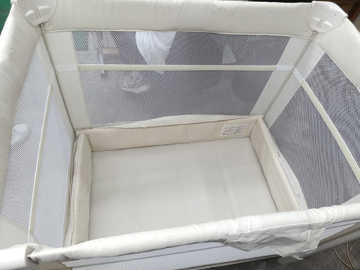 超 美品 Aprica ベビーベッド ココネルエアー ミルク66046