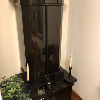 創価学会　SGI 仏壇　電動　美品　送料込 創価学会 黒檀 仏壇 中古 厨子型仏壇 電動開閉 千葉県発 発送