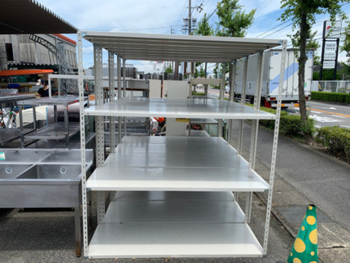 重量棚　W1800×D600×H2110 4段　中古