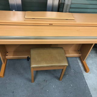 鍵盤楽器、ピアノ 引き取り可□KORG 電子ピアノ デジタルピアノ 動作 