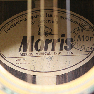 Morris モーリス W-30 アコースティックギター ハードケース付き W30 