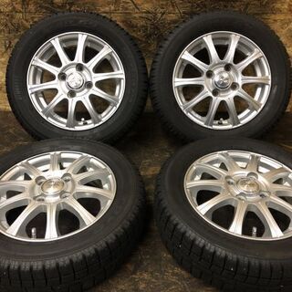 TOYO GARIT G5 155/65R13】冬 4本【ZELERNA 社外 13インチ 4J4HPCD100+