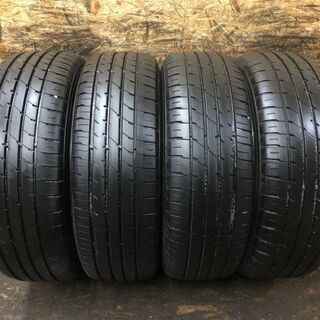 【DUNLOP ENASAVE RV504 195/60R15】夏 4本【日産 ラフェスタ 純正ホイール 15インチ 5.5J5HPCD114.3+45】バリ溝　(VTE209) クレジットカード QR決済可能