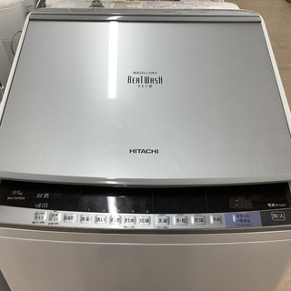 安心の1年保証付！2017年製 9.0kg HITACHI(日立...