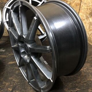 社外ホイール 17インチ 4本 7J5HPCD114.3+38 アルファード ハリアー ヴェルファイア等 (VHK132) クレジットカード QR決済可能 社外ホイール 17インチ 4本 7J5HPCD114.3+38 アルファード ハリアー