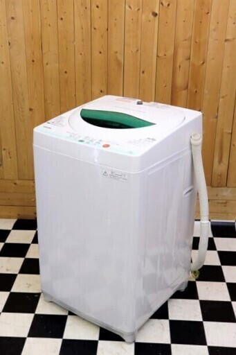 【配達込み】全自動洗濯機　TOSHIBA AW-605 2013年製　5.0kg　単身　住まい　洗濯　からみまセンサー　ツイン エア ドライ
