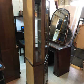 JF00665 コーナー飾り棚 カリモク Direttore