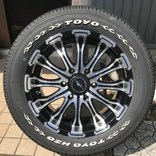 ハイエース6穴ロクサー二バトルシップ17インチ