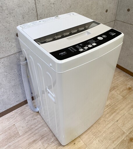 K5*66 洗濯機 AQUA アクア 4.5㎏ AQW-S45EC 2018年製