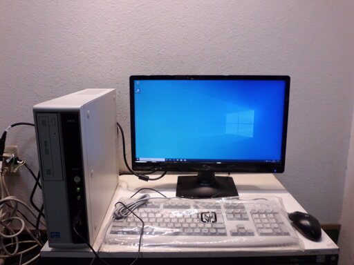 【Win10】NEC MK29ML-F Core i5-3470S メモリ4GB　モニターセット