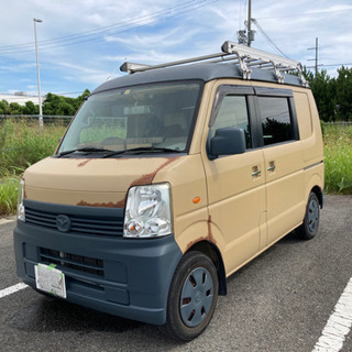 バンライフ.車中泊　マツダスクラムワゴン