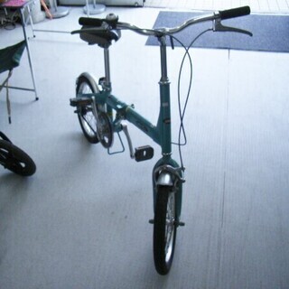 折りたたみ自転車 折りたたみ自転車 16インチ 自転車 グリーン系 