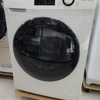 無印良品 AQUA/アクア ドラム式洗濯機 8kg MJ-DW1 2017年製 【ユーズド 