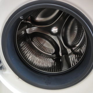 無印良品 AQUA/アクア ドラム式洗濯機 8kg MJ-DW1 2017年製 【ユーズド 