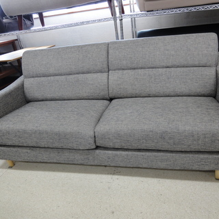 2人掛けソファ ファブリックソファ グレー【ユーズドユーズ名古屋天白  