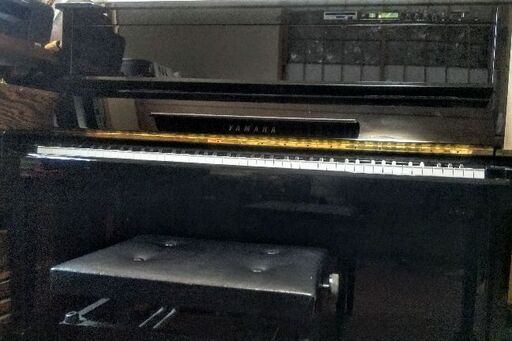 【受渡し先決定】ヤマハ アップライトピアノSX100RBl 自動演奏機能付