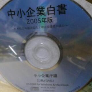 中小企業白書 CD-ROM 2005年度版、2006年度版
  