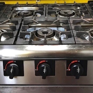 Maruzen業務用ガスコンロ5口 Lpガス用 Sugiyama 旭川の生活雑貨の中古あげます 譲ります ジモティーで不用品の処分