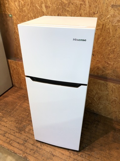 管理KRR187】Hisense ハイセンス 2019年 HR-B12C 120L 2ドア 冷凍