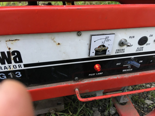 shindawa発電機品EG13 EY15エンジン動作品