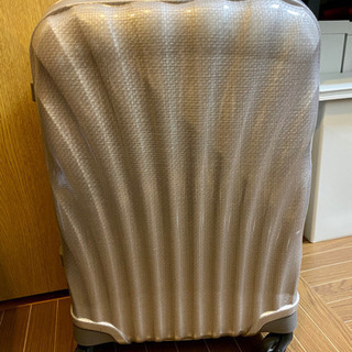 一旦中止【スーツケース】サムソナイト コスモライト 55cm パール 