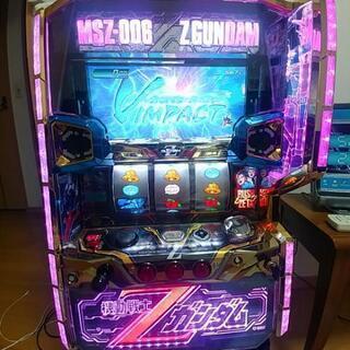 パチスロ実機　Ｚガンダム　不要機 パチスロ Zガンダム コイン不要機付