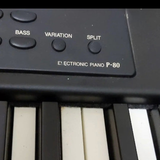 YAMAHA 電子ピアノ　キーボード　p80 MIDI