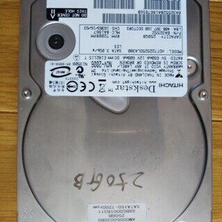 250GB　DISK