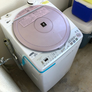 シャープ洗濯機　8k 乾燥機能付