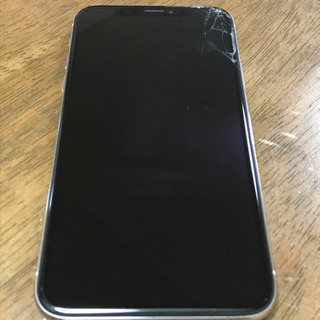 【値下げ】Phone X Silver 64 GB docomo