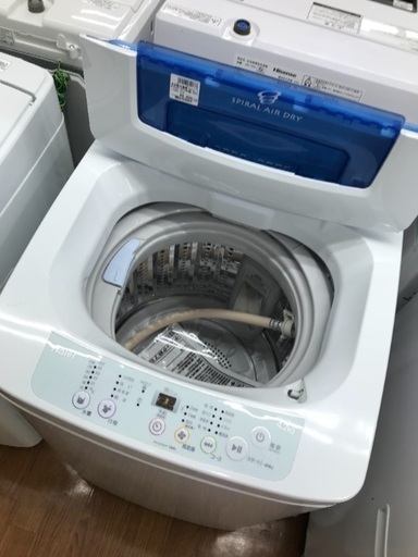 単身用洗濯機 ハイアール 2014年 4.2kg コンパクトタイプ