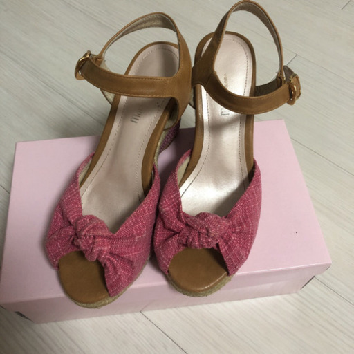 マリーファムサンダル Minmin 京都の靴 サンダル の中古あげます 譲ります ジモティーで不用品の処分