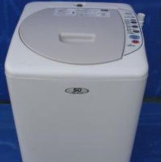 ※取引中※サンヨー洗濯機ASW-A50V(W)2003年製　EG...