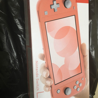新品未開封】switch lite コーラル