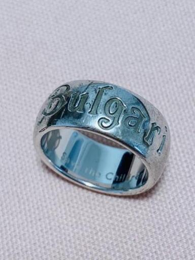 【中古】ブルガリリング　指輪　セーブザチルドレン　チャリティ　シルバー925 10号　レディース　BVLGARI