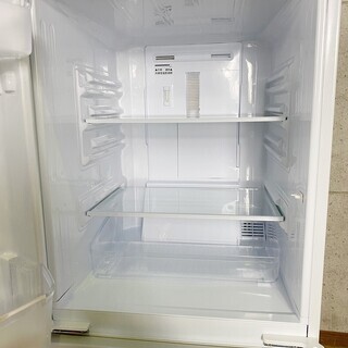 5*1 SHARP シャープ 137L 2ドア冷蔵庫 SJ-14E4-KW 17年