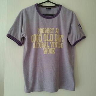 薄紫Tシャツ